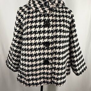 Willi Smith Houndstooth Jacket | Size M
